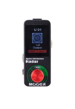 Pedal Mooer MS1 Radar - Simulador de Gabinete 