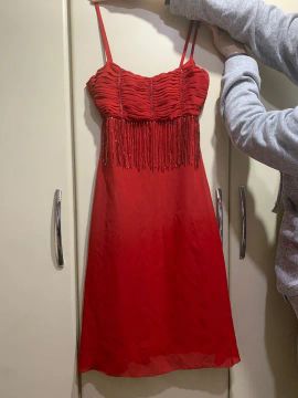Vestido vermelho de Festa pouco uso