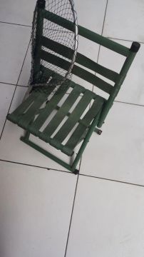 Cadeira de Pesca dobrável com rede