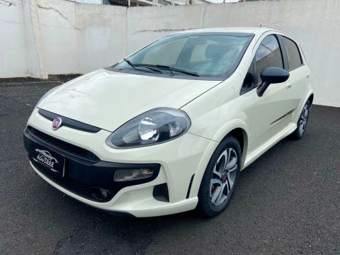 Fiat Punto 1.8 Blackmotion 16v Flex 4p Automatizado Bege 2017