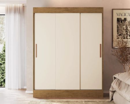 PROMOÇÃO ! GUARDA ROUPA. MARSELHA, 3 PORTAS DE CORRER .DE 980 POR  850,00