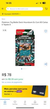 Baralho de batalha Pokémon 