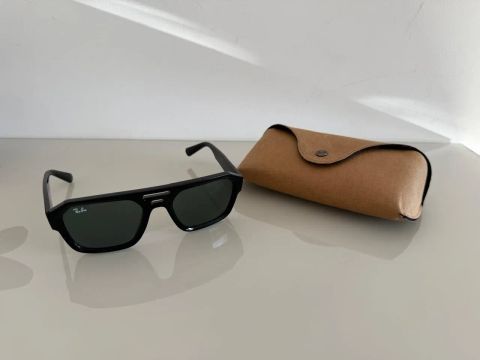 Óculos de Sol Ray-Ban Masculino Preto
