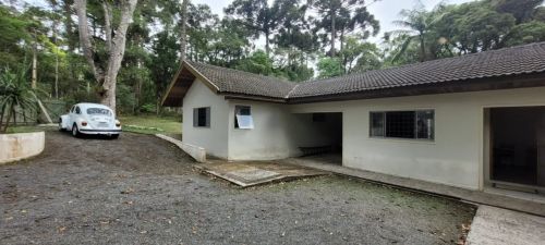 casa de campo mobiliado em condominio pra locação em 4 barras