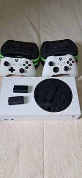 Xbox Series S + 2 controles + 2 baterias original