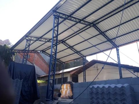 Galpão metálico - Construir galpão - Construtora