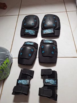 Kit de Proteção para Skate X-Seven - Novo