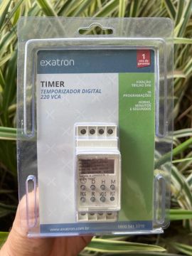 TIMER Temporizador Digital 220 VCA