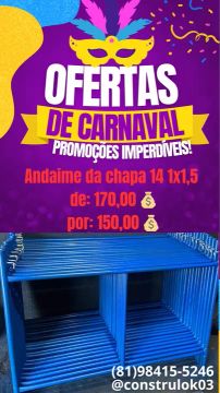 Andaime da chapa 14 