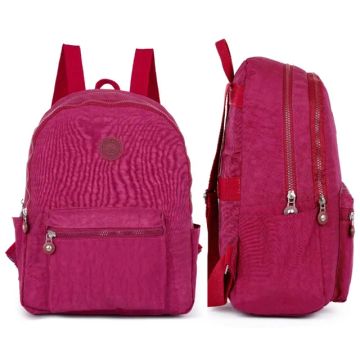Mochila Bolsa Escolar Para Mulheres  Nylon impermeável