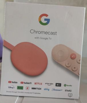 Chromecast 4 com Google TV