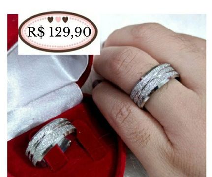 Promoção aneis de namoro compromisso 