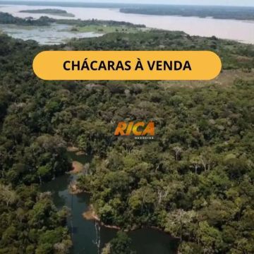 Chácaras Parceladas à Venda Próximo ao Lago do Madeira e UNIR - Porto Velho/RO