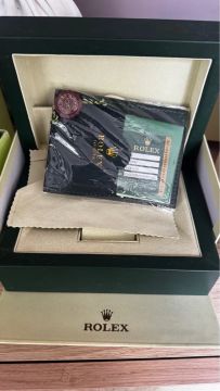 Caixa Estojo Rolex Certificado E Manual Completa