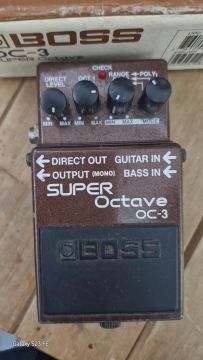 Vendo!Pedal de Efeito Boss OC-3 Super Octave