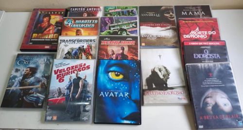 17 DVDS Diversos