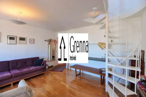 Cobertura duplex para locação com 200m², Pinheiros - São Paulo.