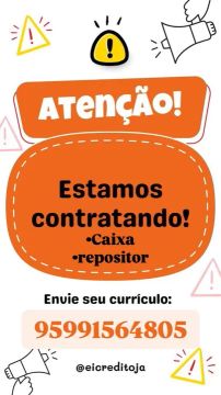 Vaga de emprego 