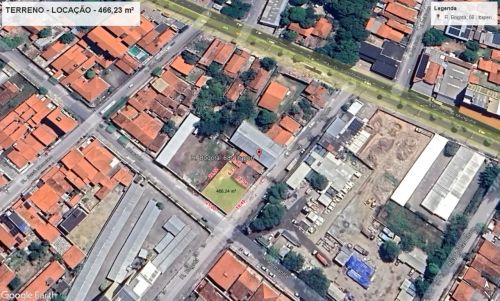 Terreno para locação com 466 m² no bairro Itaperi - Fortaleza - CE