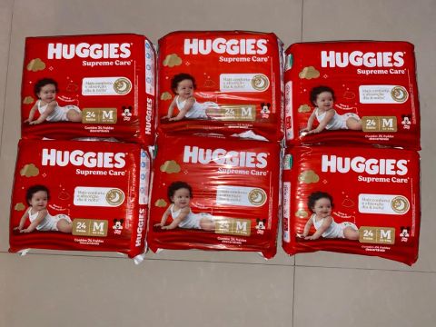 Fralda Huggies 24 uni - supreme care