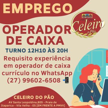 Operador de Caixa