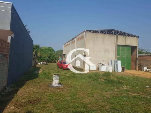 Galpão, 1054 m² - venda por R$ 550.000 ou aluguel por R$ 5.500/mês - Areal - Porto Velho/R