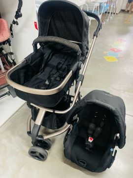 Kit Carrinho moises + Bebê Conforto 