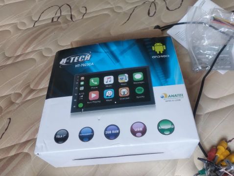 Central Multimídia Android 7 polegadas H-Tech HT-7023CA