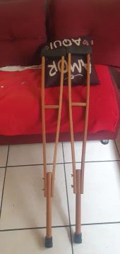 Par de muletas 