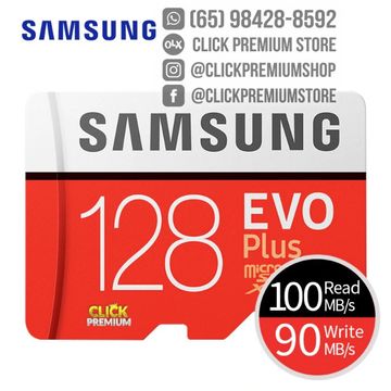 Cartão de Memória Samsung Evo 128 GB - Micro SD + 5 Brindes + Classe 10 + 4K Ultra HD