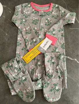 Pijama de Pezinho Florido Carters Original