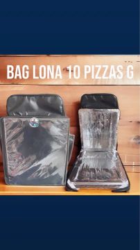 Bag lona 60lt para 10 Pizzas G