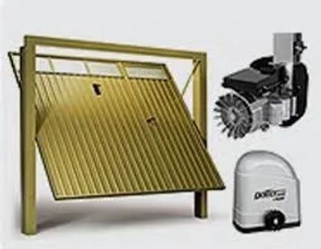 Automatização motores para portão.