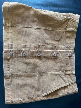 Saia Corduroy caramelo FOREVER 21