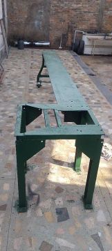 Mesa de Ferro maciço estrutura super reforçado e robusta para colocar serra poli corte 