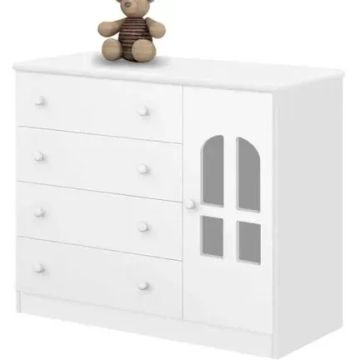 Comoda Infantil Nova Embalada Branco