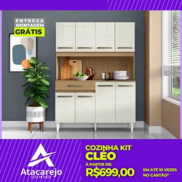 Armário de Cozinha Entrega e Montagem Grátis