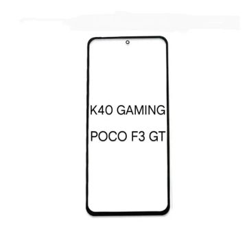 VIDRO FRONTAL REDMI K40 GAMING / POCO F3 GT. (FAÇO ENVIO)