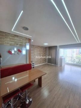 Apartamento com 2 dormitórios para alugar, 69 m² por R$ 7.240,00/mês - Alphaville - Baruer