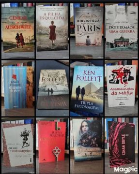 LIVROS EM ÓTIMO ESTADO! Diversos gêneros