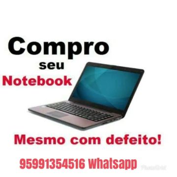 Compr@ notebook com ou sem defeitos
