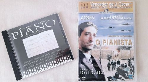 DVD e CD - Originais! CD The Best On The Piano by Michel Collins - DVD O Pianista