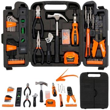 Conjunto de Ferramentas 82 Peças - Ideal para Bricolagem