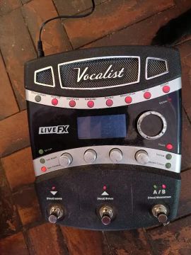 Pedal de efeitos vocais Vocalist Live FX