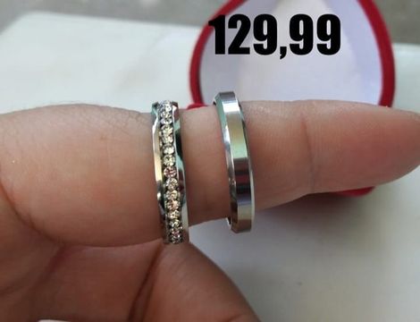 Promoção alianças de namoro 