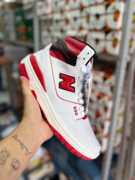 Tênis New Balance Bota  - Branco e Vermelho