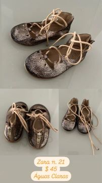 Sapatos Zara n. 21 - Águas Claras