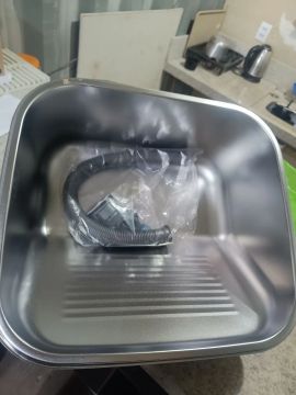 Cuba para tanque inox acetinado Pingoo