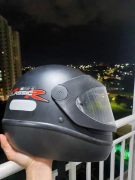Capacete SM1 Classic Preto