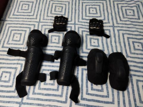 Kit de proteção para motoqueiro